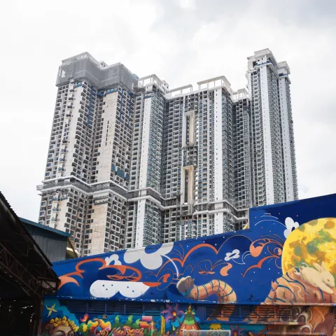 柬埔寨-首都.國金二期 URBAN VILLAGE建案主視覺
