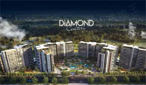 Diamond Centery建案主視覺